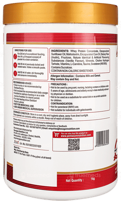 Pentasure Dls Dialysis Care Vanilla Flavour Sucrose Free Powder Jar 1kg