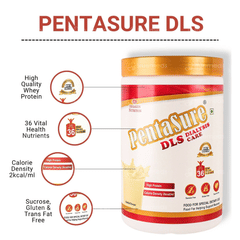 Pentasure Dls Dialysis Care Vanilla Flavour Sucrose Free Powder Jar 1Kg