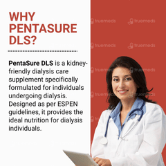 Pentasure Dls Dialysis Care Vanilla Flavour Sucrose Free Powder Jar 1Kg