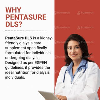 Pentasure Dls Dialysis Care Vanilla Flavour Sucrose Free Powder Jar 1Kg