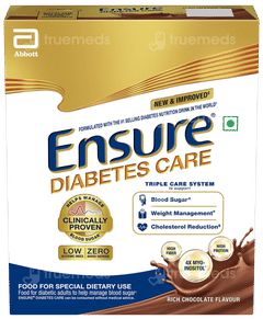 Ensure Diabetes Care New & Improved Zero Added Sucrose Chocolate Flavour Refill Powder 200Gm Ensure Diabetes Care New & Improved Zero Added Sucrose Chocolate Flavour Refill Powder 200Gm