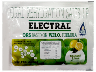 Electral Shikanji Lime Flavour Powder 21.80Gm