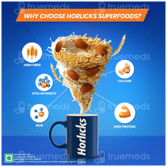 Horlicks Classic Malt Zero Added Sugar Jar 470Gm