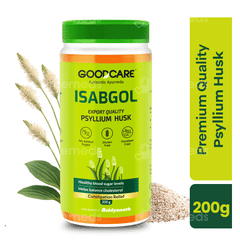 Goodcare Isabgol No Added Sugar Psyllium Husk 200gm Goodcare Isabgol No Added Sugar Psyllium Husk 200gm