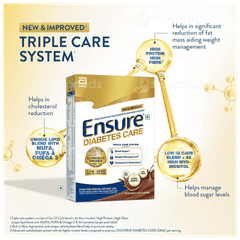 Ensure Diabetes Care New & Improved Zero Added Sucrose Rich Chocolate Flavour Refill Powder 950Gm
