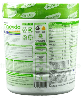 Maxvida New & Improved Vanilla Flavour Powder Jar 200Gm
