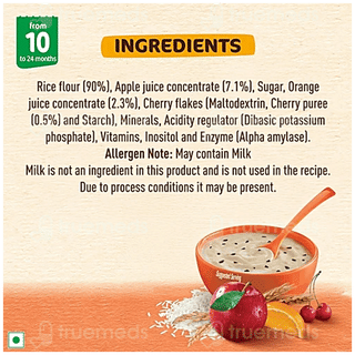 Nestle Nestum No Preservatives Rice Fruits From 10 To 24 Months Baby Cereal 325Gm