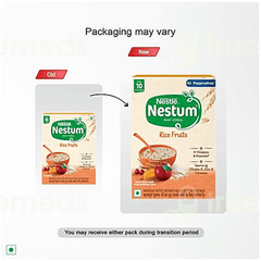 Nestle Nestum No Preservatives Rice Fruits From 10 To 24 Months Baby Cereal 325Gm
