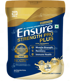 Ensure Strength Pro Plus New & Improved Vanilla Delight Flavour Powder Jar 1Kg Ensure Strength Pro Plus New & Improved Vanilla Delight Flavour Powder Jar 1Kg