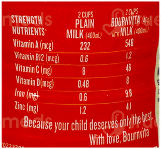 Cadbury Bournvita 2X Strength Nutrients Jar 500Gm With Free Ball