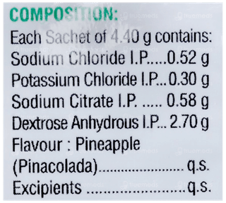 Electral Pinacolada Punch Sachet 4.4Gm