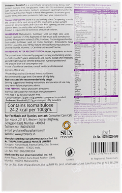 Prohance Renal Lp Vanilla Flavour Sucrose Free Refill Powder 400Gm