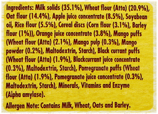 Nestle Cerelac No Refined Sugar No Preservatives 5 Grains & Fruits 18 To 24 Months Baby Cereal 300Gm