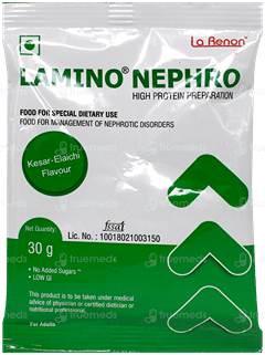 Lamino Nephro Kesar Elaichi Flavour No Added Sugar Sachet 30Gm