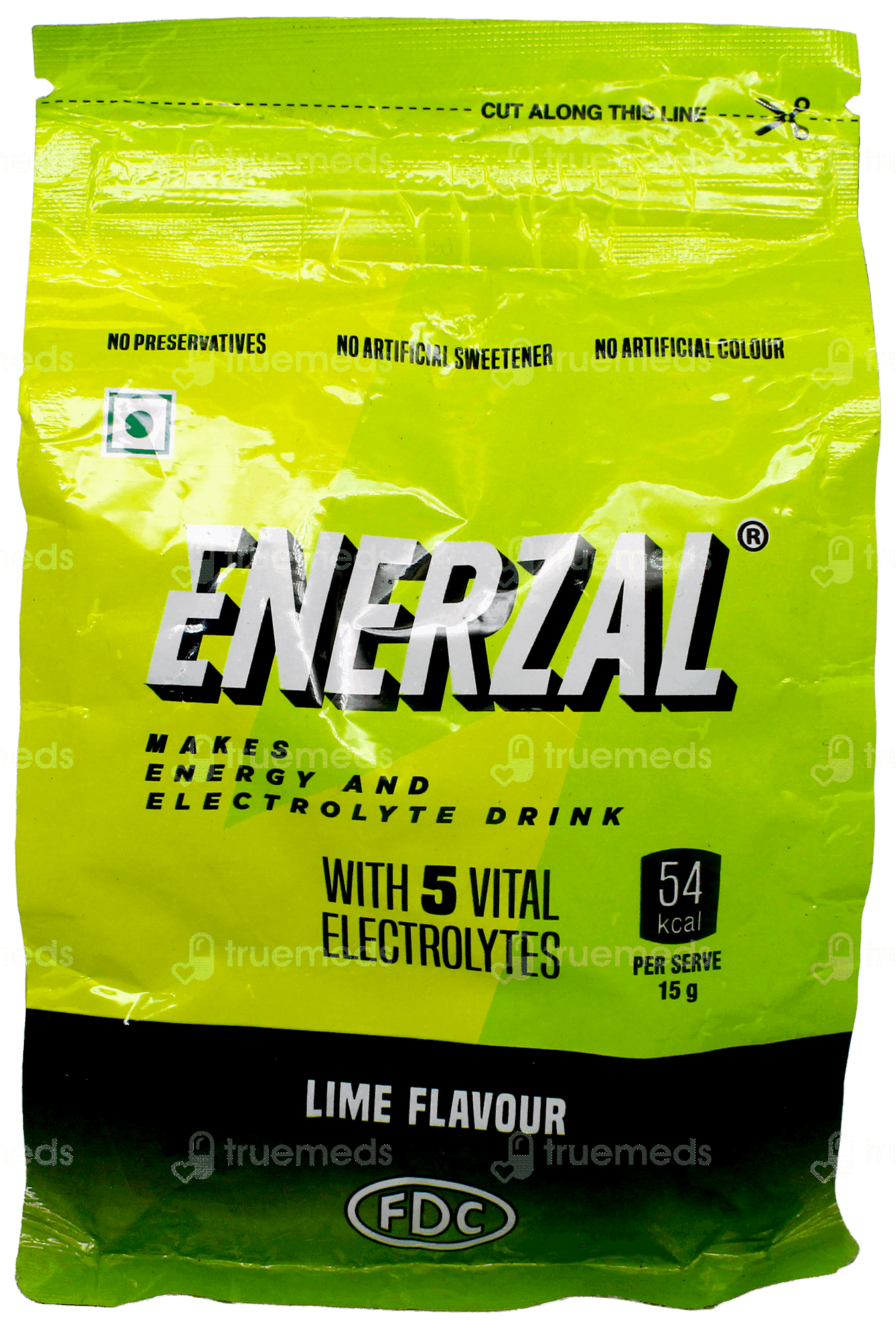 Enerzal Lime Flavour Refill Powder 500Gm