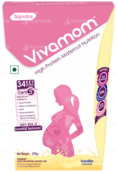 Vivamom Vanilla Flavour Refill Powder 375gm Vivamom Vanilla Flavour Refill Powder 375gm