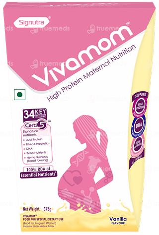 Vivamom Vanilla Flavour Refill Powder 375Gm