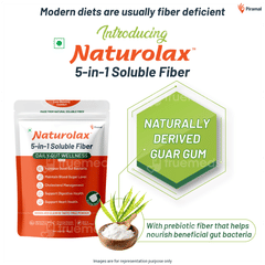 Naturolax 5 In 1 Soluble Fiber Powder 180Gm