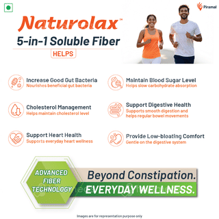 Naturolax 5 In 1 Soluble Fiber Powder 180Gm