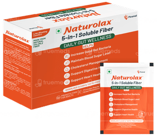 Naturolax 5 In 1 Soluble Fibre Powder 6Gm