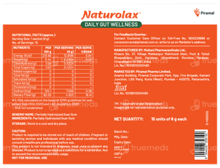 Naturolax 5 In 1 Soluble Fibre Powder 6Gm