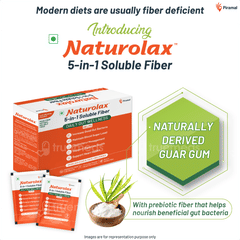 Naturolax 5 In 1 Soluble Fibre Powder 6Gm