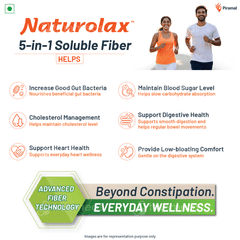 Naturolax 5 In 1 Soluble Fibre Powder 6Gm