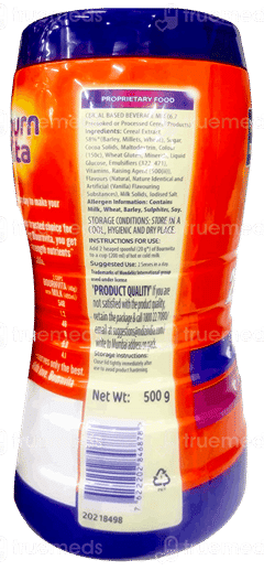 Cadbury Bournvita 2X Strength Nutrients Jar 500Gm