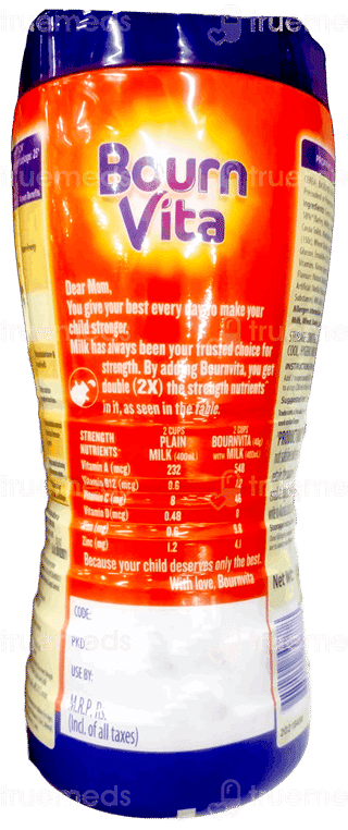 Cadbury Bournvita 2X Strength Nutrients Jar 500Gm
