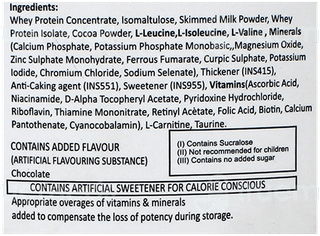 Livsource Chocolate Sugar Free Powder Jar 450Gm