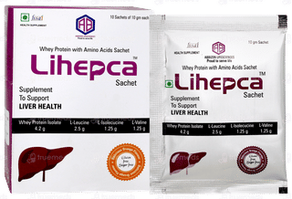 Lihepca Orange Flavour Sugar Free Sachet 10gm