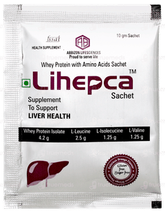 Lihepca Orange Flavour Sugar Free Sachet 10gm