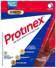 PROTINEX RICH CHOCOLATE FLAVOUR ZERO ADDED SUGAR REFILL POWDER 250GM