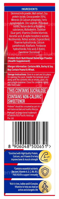 Protinex Rich Chocolate Flavour Zero Added Sugar Refill Powder 250gm