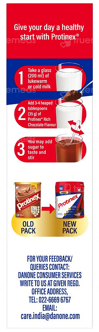 Protinex Rich Chocolate Flavour Zero Added Sugar Refill Powder 250gm