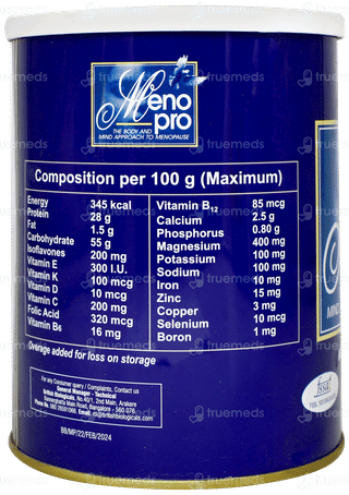 Meno Pro Mango Flavour Sugar Free Powder 400gm