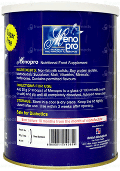 Meno Pro Mango Flavour Sugar Free Powder 400gm