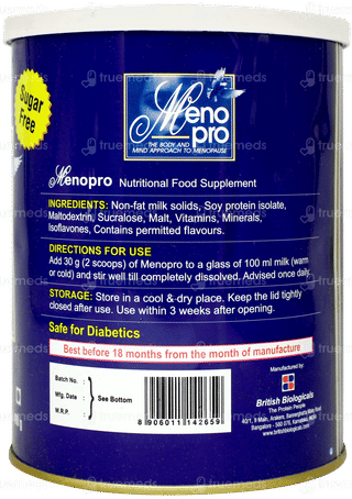 Meno Pro Mango Flavour Sugar Free Powder 400gm