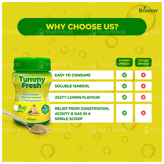 Brinton Tummy Fresh Lemon Flavour Sugar Free Powder 100gm