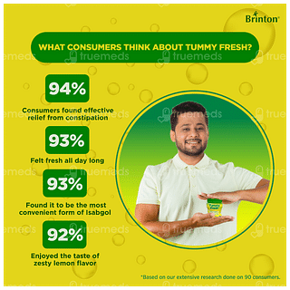 Brinton Tummy Fresh Lemon Flavour Sugar Free Powder 100gm