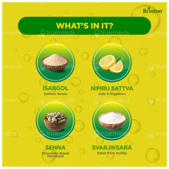 Brinton Tummy Fresh Lemon Flavour Sugar Free Powder 250Gm