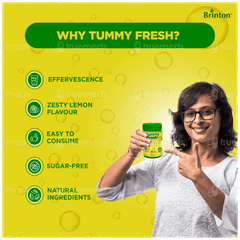 Brinton Tummy Fresh Lemon Flavour Sugar Free Powder 250Gm