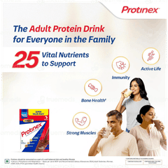 Protinex Rich Chocolate Flavour Zero Added Sugar Refill Powder 1Kg Protinex Rich Chocolate Flavour Zero Added Sugar Refill Powder 1Kg