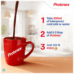 Protinex Rich Chocolate Flavour Zero Added Sugar Refill Powder 1Kg Protinex Rich Chocolate Flavour Zero Added Sugar Refill Powder 1Kg