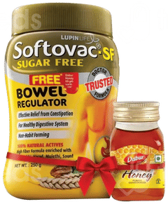 Softovac Sf Powder 250Gm With Dabur Honey 50Gm Free