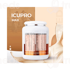 Pollen Icupro Max American Ice Cream Flavor Sugar Free 53% Whey Protein Powder 400gm