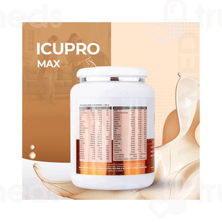Pollen Icupro Max American Ice Cream Flavor Sugar Free 53% Whey Protein Powder 400gm