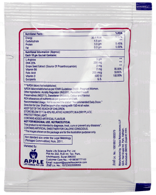 Go 9d Orange Flavour Sugar Free Granules 10gm