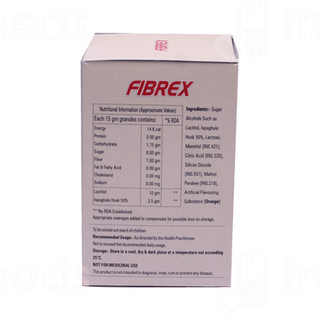 Fibrex Orange Flavour Sugar Free Powder 270Gm
