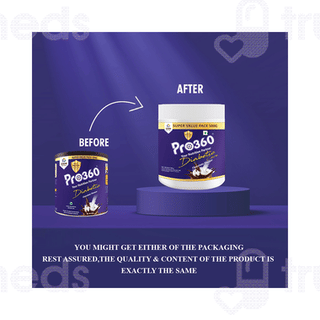 Pro360 Diabetic Care Chocolate Flavour Protein Powder 500gm